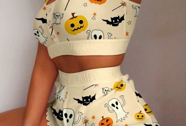 Halloween Pumpkin Print Set